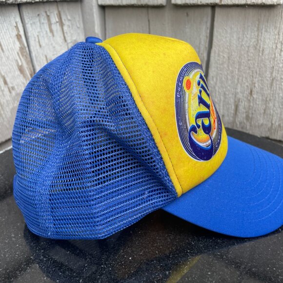 Carib Lager Real Caribbean Beer Trucker Hat Authentic - Picture 5 of 8